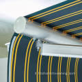 Finestra di tenda da sole in alluminio resistente alla pioggia tende a scomparsa